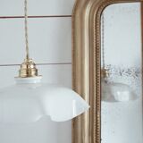 Draped suspension Opaline 🌿 Vintage