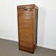Vintage large oak shutter cabinet | 1930s