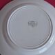 Round serving plate No. 1 Obernai Faïence Sarreguemines diameter 31.5 cm