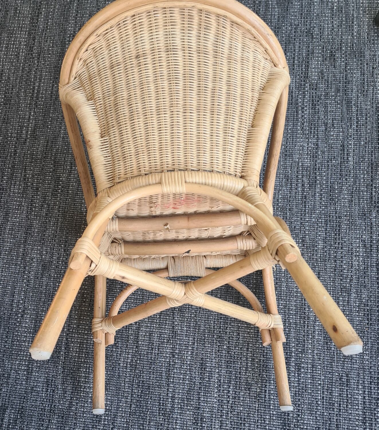 Rattan children's chair
