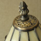 Lampe art déco en fer forgé