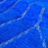 Azilal blue wool rug 250cm x 150cm
