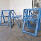 Set of 4 vintage folding chairs