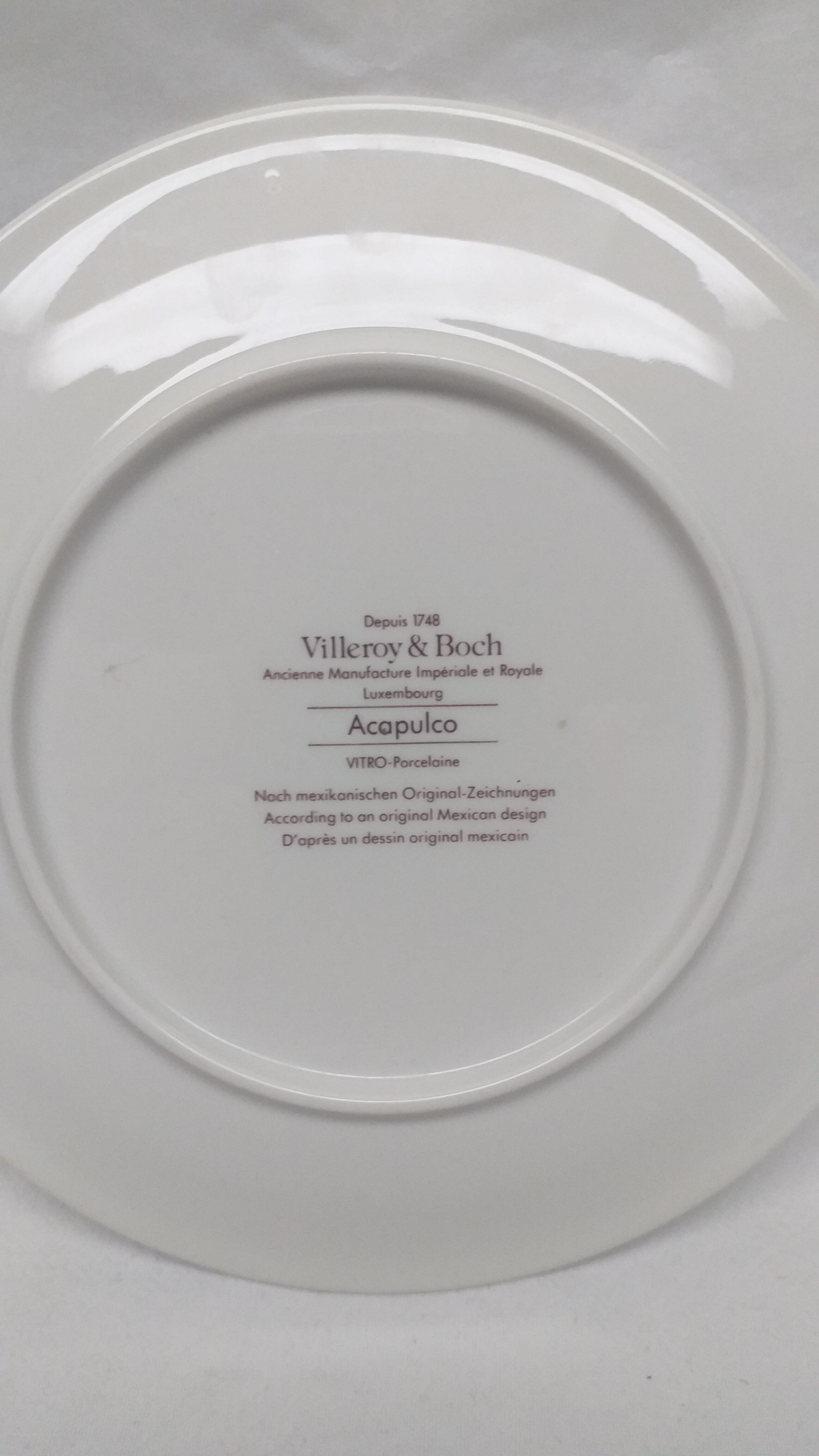 Plate dessert extra flat Villeroy and Boch Acapulco