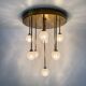 Mid-century design Christoph Palme ceiling lamp, 1980s