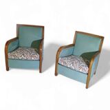 2 x Molteni arm chair / Harmonica / 1980s