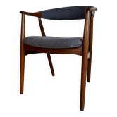 Chaise vintage, T.H Harlev pour Farstrup Møbelfabrik, Danemark 1960s