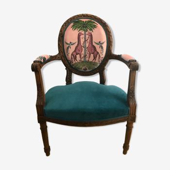 Fauteuil style louis XVI