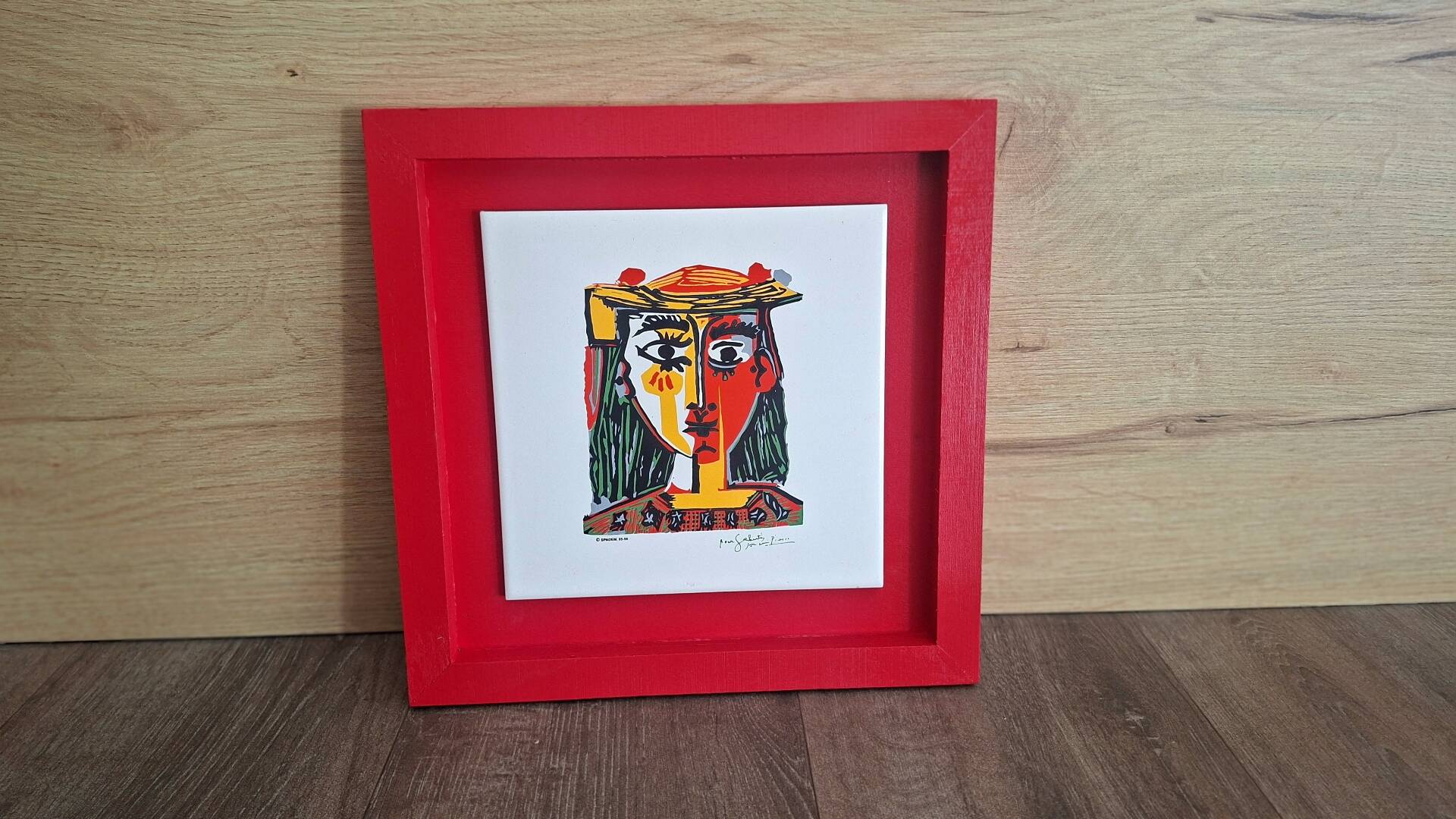 Cubist Table Ceramic Picasso (After)