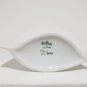 Vase parchment, white porcelain decorated, designed by J. van Loon, Rosenthal, Germany, 1980s.
