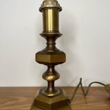 Pied de lampe ancien en laiton
