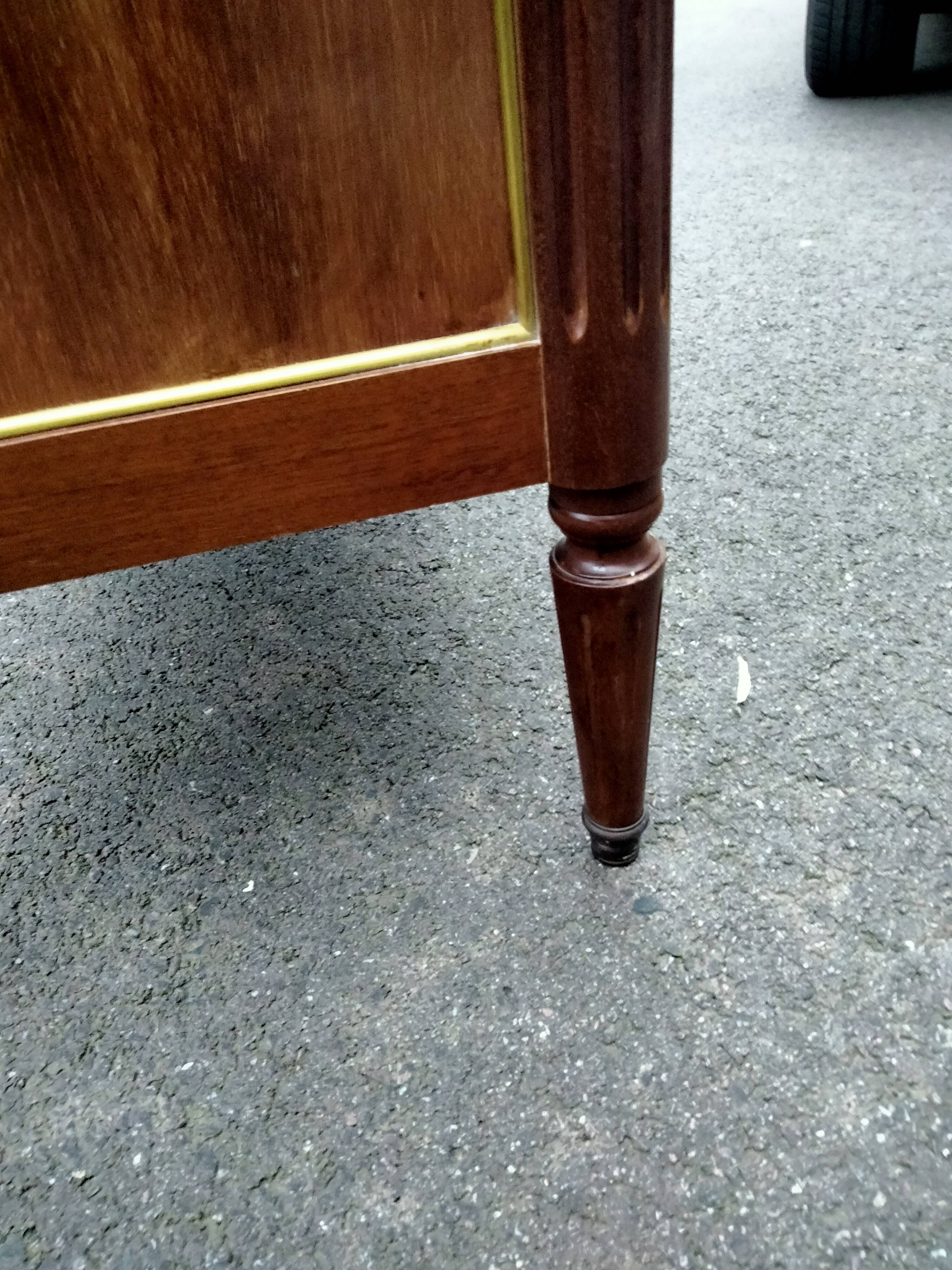 Commode style louis xvi ancienne plateau marbre