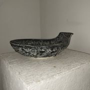 Coupe coquillage poisson céramique années 50 Vallauris