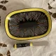 Butter dish and its knife HB Quimper, 1960s
