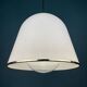 Suspension italienne blanche Kuala par Franco Bresciani pour Guzzini Italie, années 1970