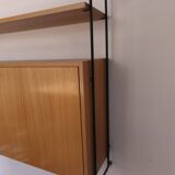 wall shelf unit secretary desk by Ernst Dieter Hilker for Omnia, 60s