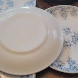 Rivanel 60's blue dessert plates