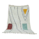 Traditional hand-woven Beni Ouraine rug