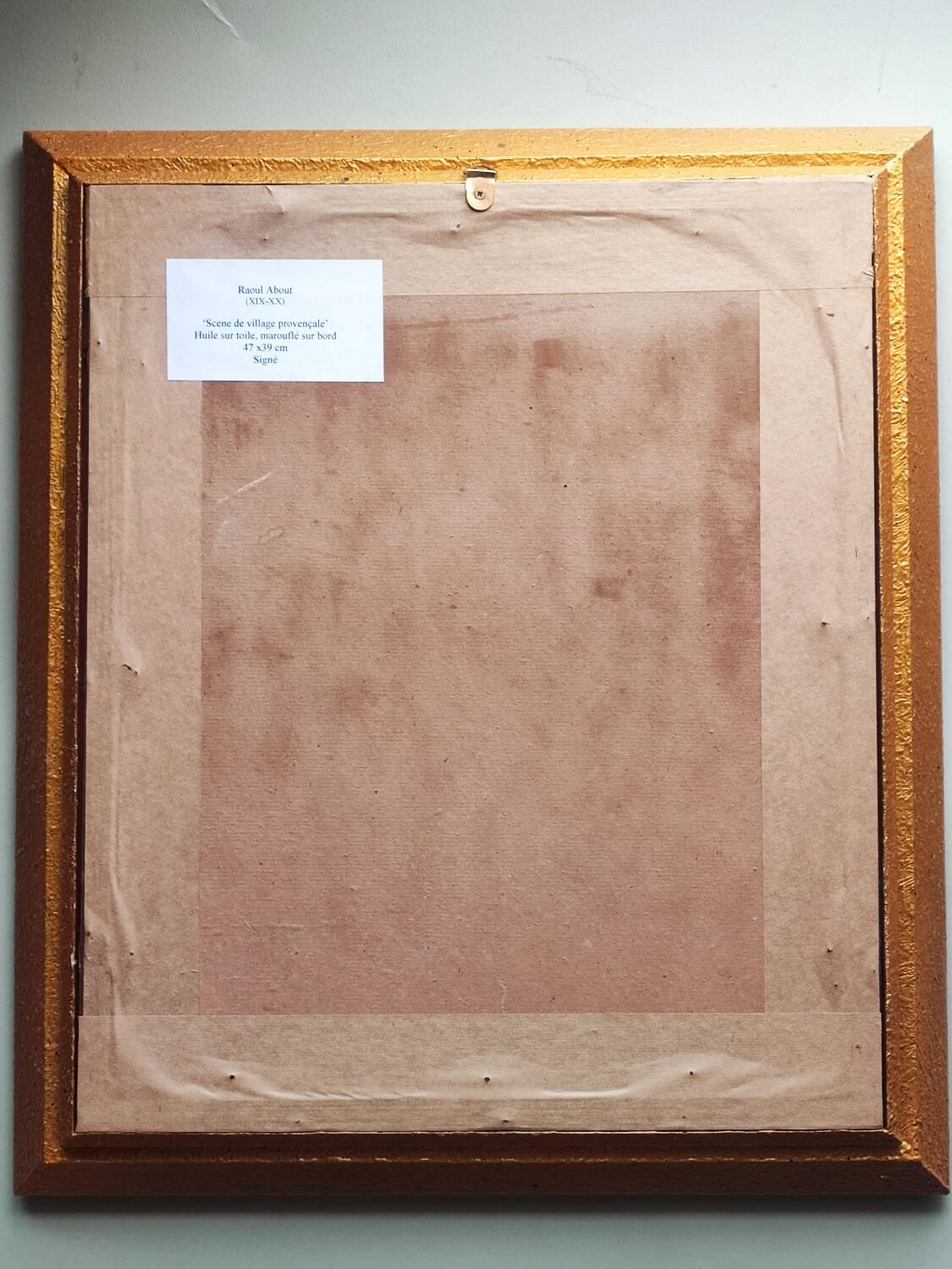 Oil painting - by Raoul About