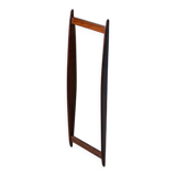 Scandinavian teak mirror from the 1960s.