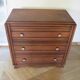 Art Deco chest of drawers - 1950s - mustache-style legs - vintage