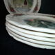 Set of 6 dessert plates in Sarreguemines model Obernai