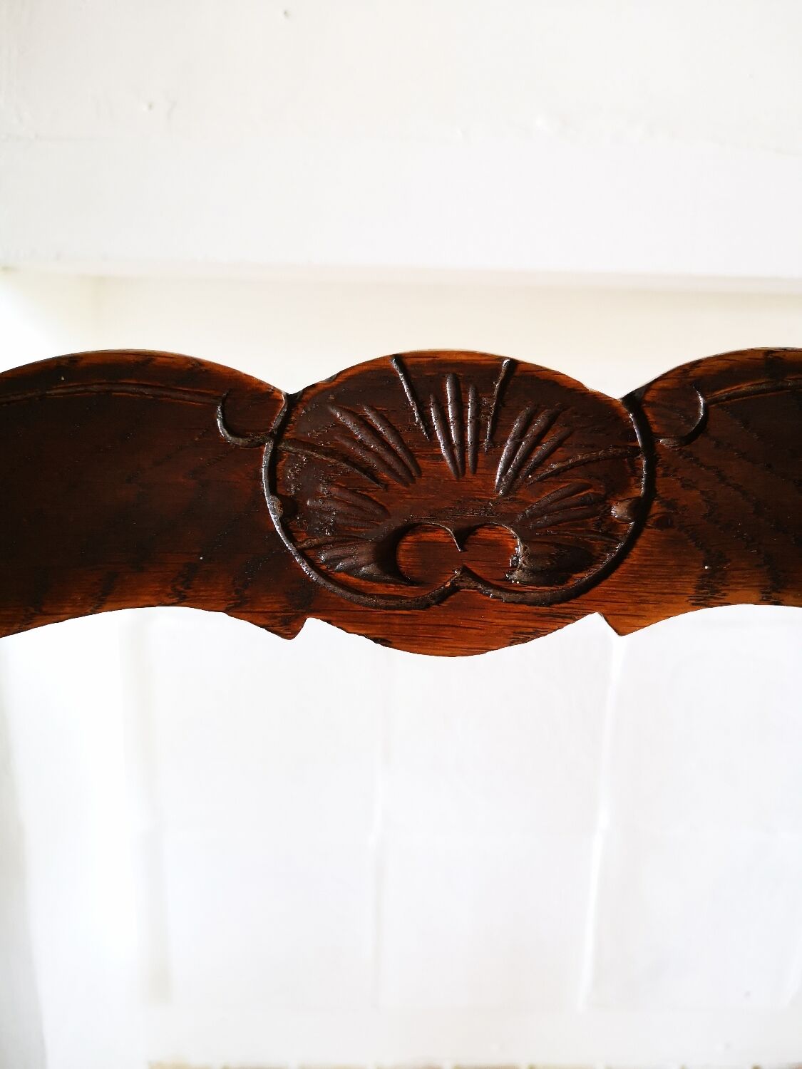 Set of 6 straw chairs