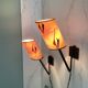 2 france small wall lamps 1950 bedside lamps
