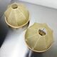 Pair of Italian "Cocoon" wall lights, 1970s