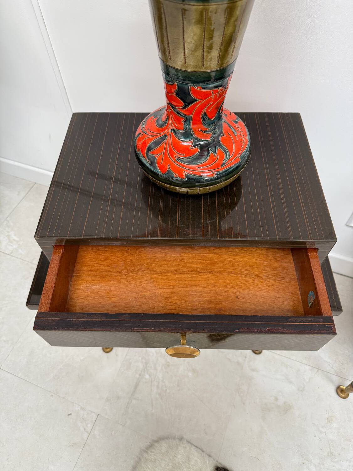 Paire de tables de chevet vintage