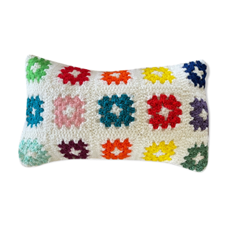 Coussin crochet