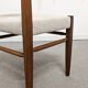 Set of 4 Scandinavian teak chairs, Denmark circa 1960.