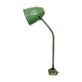 Industrial Green Table Lamp, 1960s