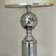Lampe en métal chromé années 1970