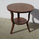 Healing tripode art deco walnut