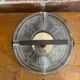 Serving Tray Wood & Chrome + Molded Glass Bowls Kitchen Wine