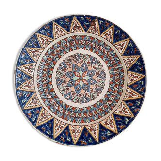 Old Moroccan plate