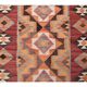 1970s Vintage Turkish Hand-Knotted Wool Cotton Orange Runner Rug 89x287