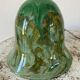 Lampe art nouveau en verre soufflé