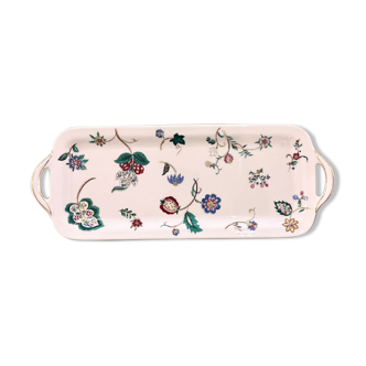 Cake or cake dish in Limoges porcelain, Bernardaud