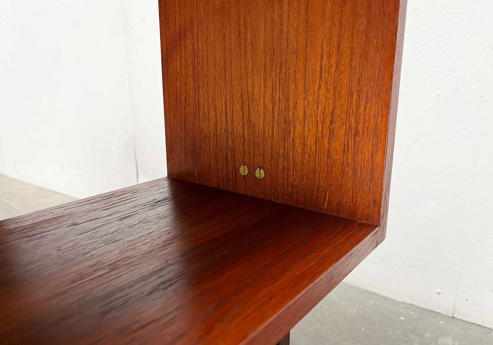 Mid-century modern teak desk by Asko Finland, 1960s.