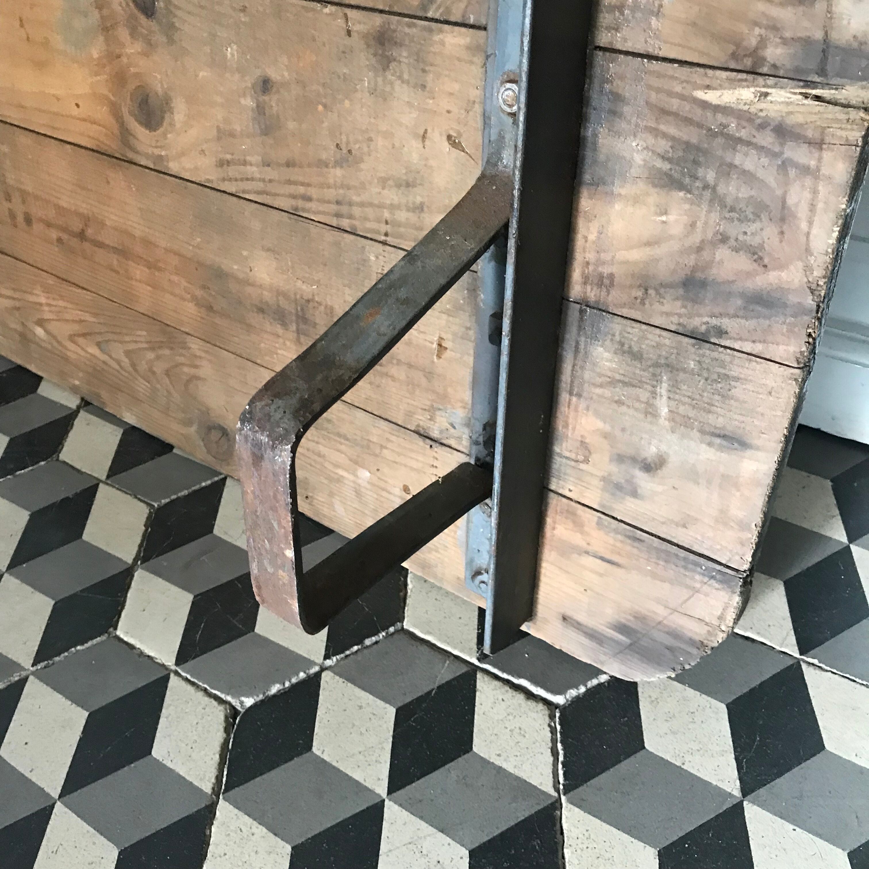 Industrial coffee table