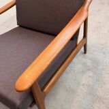 Fauteuil scandinave vintage