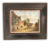 Old Oil Painting Copper Jan Beekhout Street Scene Dutch Middle Ages
