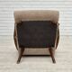 1960s, Danish armchair, furniture wool, beech wood.