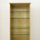 1980s birds eye maple display cabinet memphis milano style 1980s vintage