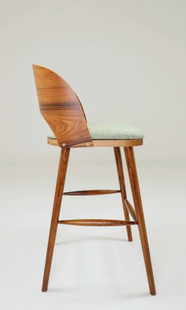 Tabouret de bar palisander Brasil Apple green granola