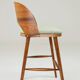 Brasil Apple Green Granola Palisander Bar Stool