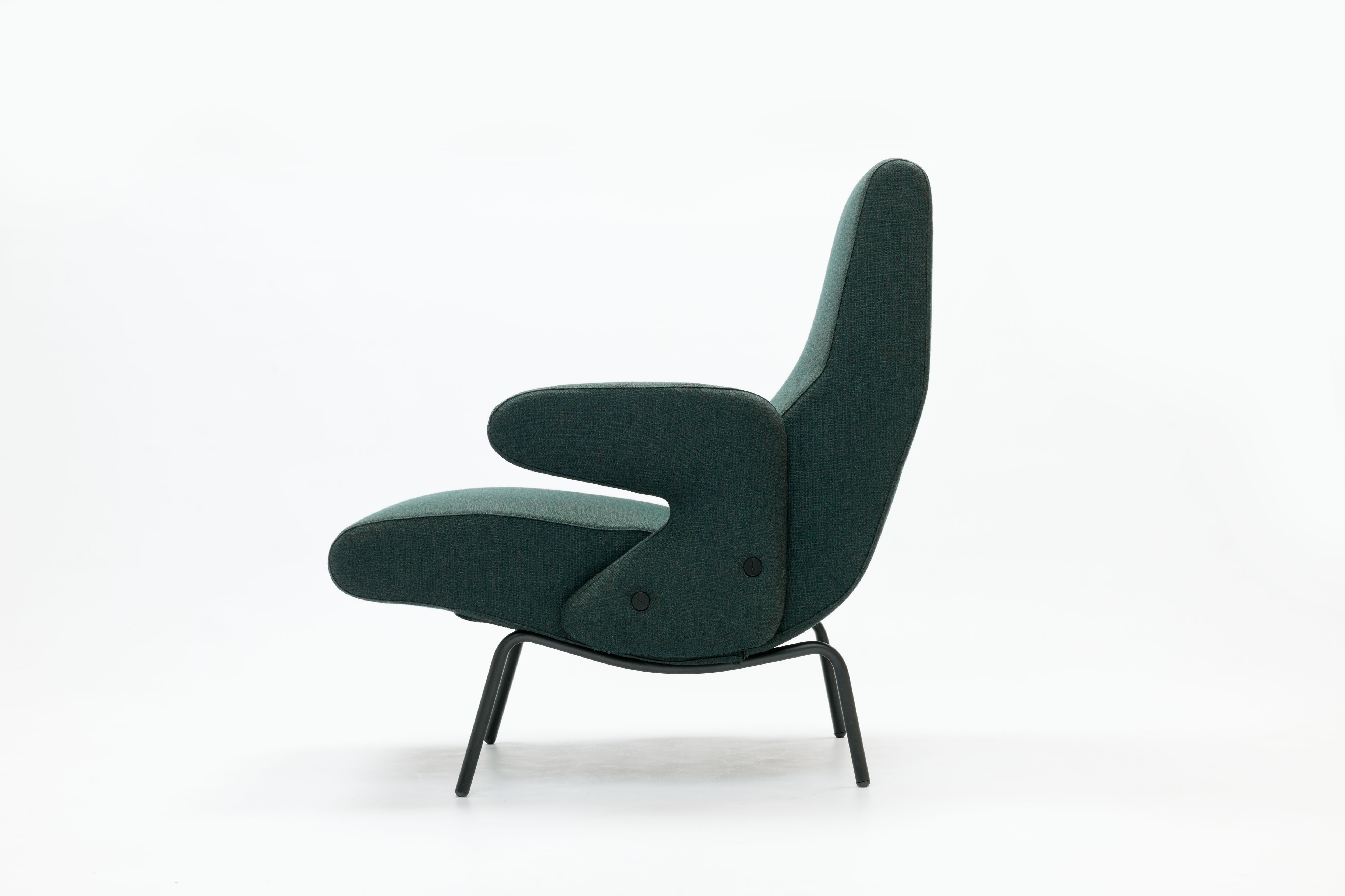 Delfino armchair by Erberto Carboni, Arflex Italy