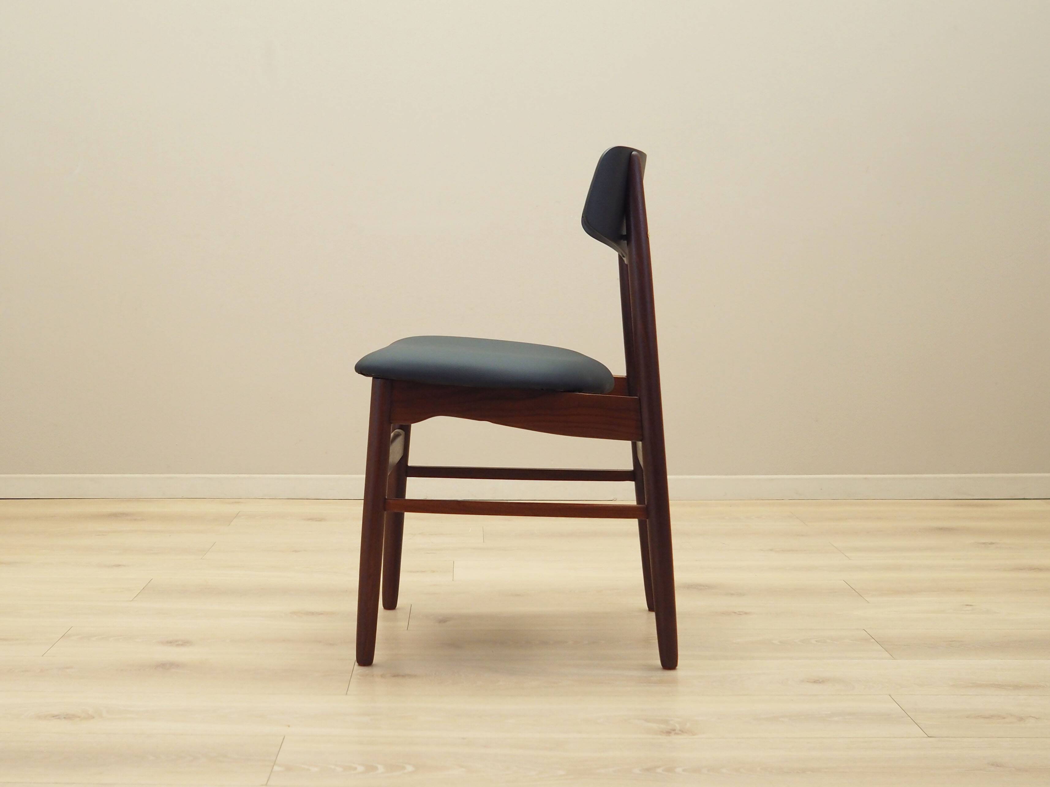 Set of four teak chairs, Danish design, 1960s, production: Denmark